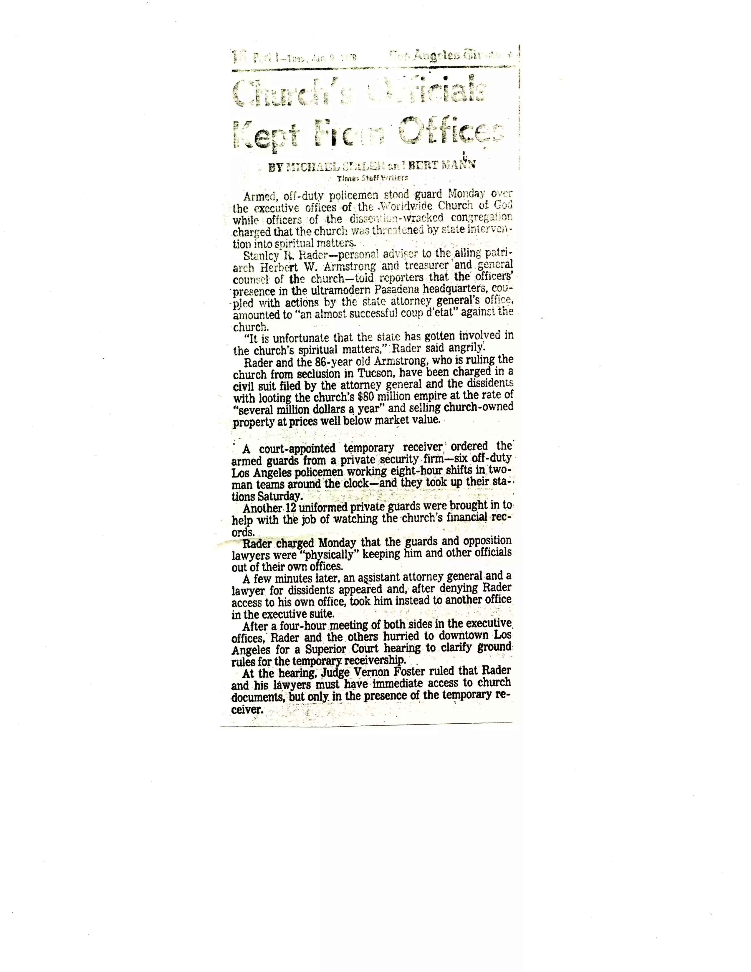 LA Times 1-9-79